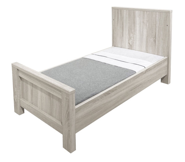 Babylo Henley Cotbed Ash 140 x 70– Baby Moon Baby Shop