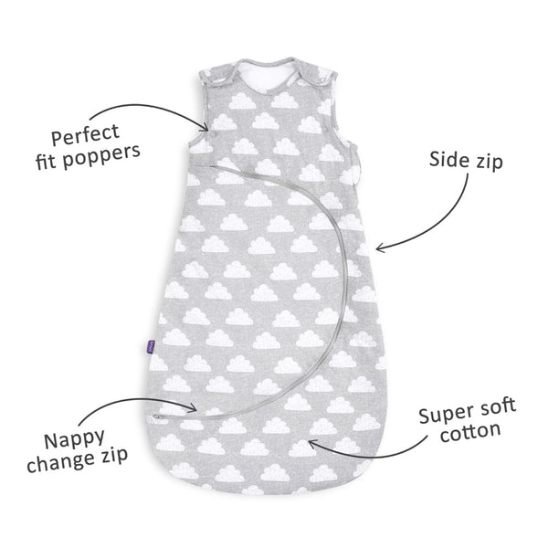 SnuzPouch 6-18 Months 1.0 Tog (Cloud Nine)