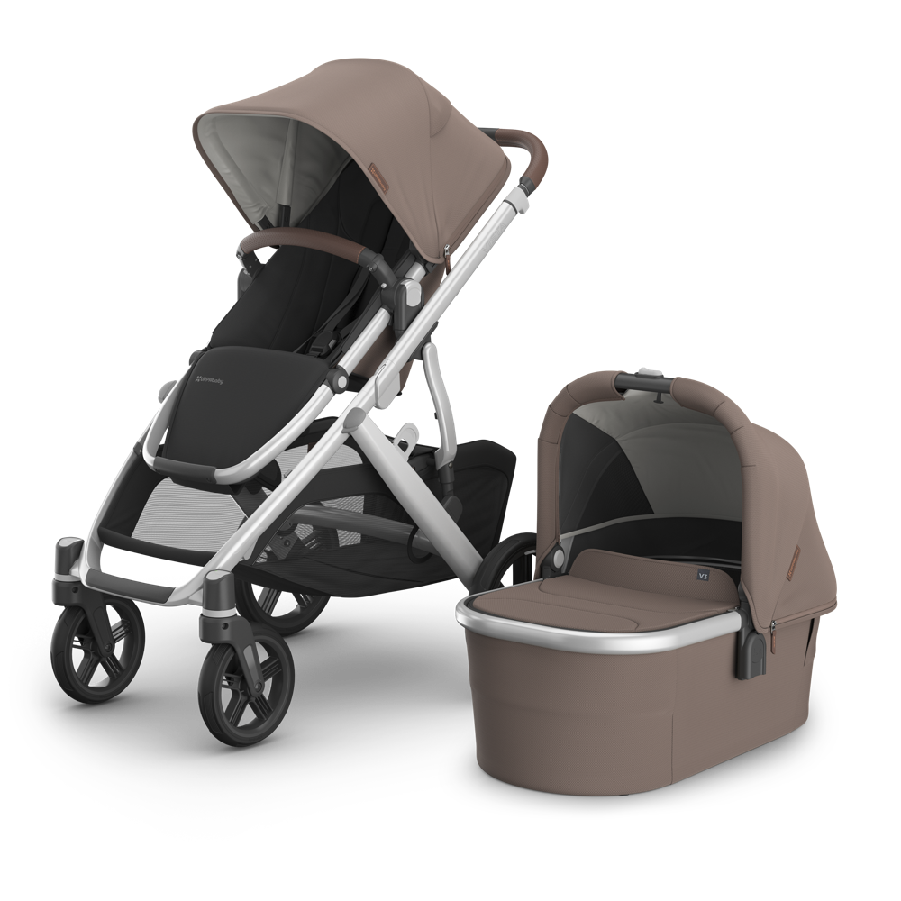 uppababy vista v2 pink Uppababy Vista V3 Pushchair & Carrycot