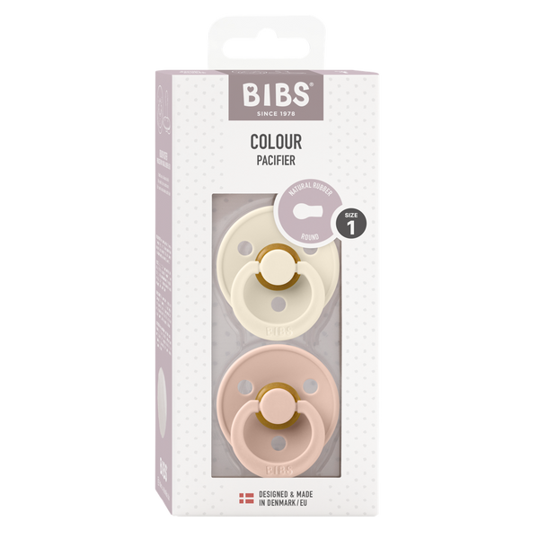 BIBS Soother / Pacifier 2 Pack Size 1 (0-6 months)