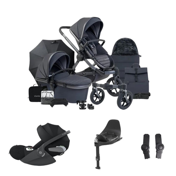iCandy Peach 7 All Terrain Complete Bundle + Cybex Cloud T Car Seat & Base T