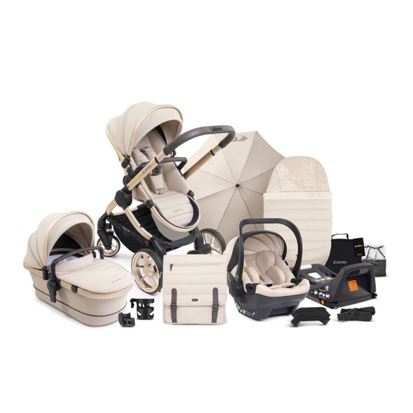 iCandy Peach 7 Complete Bundle - Editions Collection with iCandy Cocoon Car Seat & Base