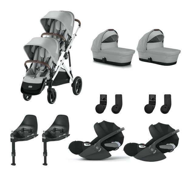 Cybex Gazelle S Twin Bundle with Cloud T's and Base T's