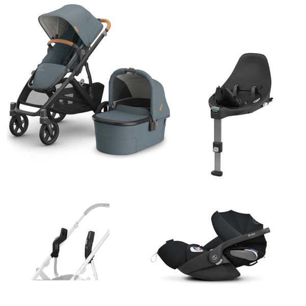 Uppababy Vista V3 & Cybex Cloud T & Base T Bundle