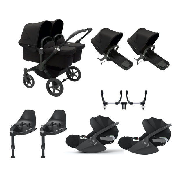 Bugaboo Donkey 5 Twin Bundle with Cybex Cloud T's and Base t's