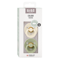 BIBS Soother / Pacifier 2 Pack (Symmetrical) Size 2 (6-18 months)