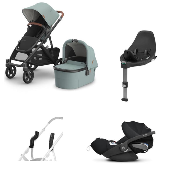 Uppababy Vista V3 & Cybex Cloud T & Base T Bundle