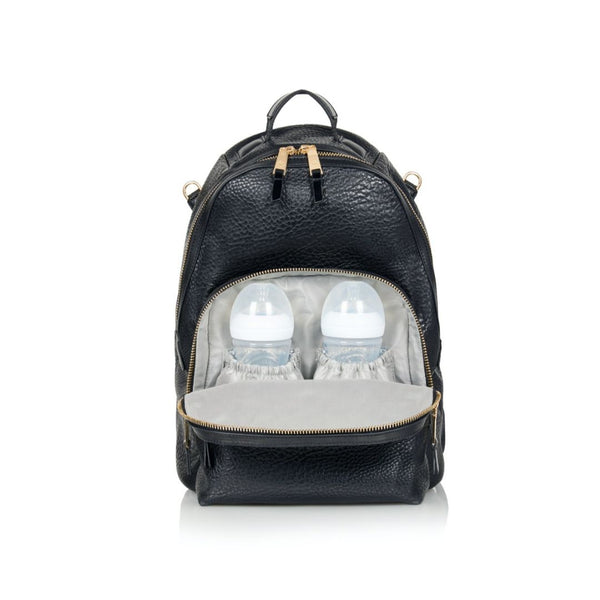 Tiba + Marl Elwood Twin Changing Backpack Black / Gold