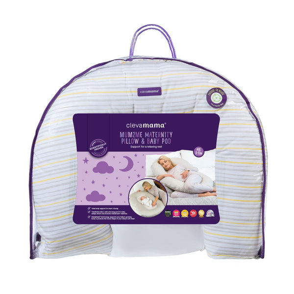 Clevamama Mum2Me Maternity Pillow & Baby Pod