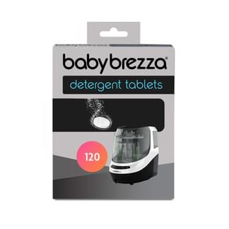 Baby Brezza Detergent Tablets For Bottle Washer Pro - 120 Tablets