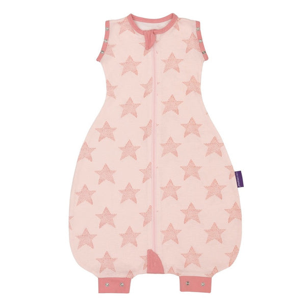 Clevamama 3 in 1 Nite Nite Romper & Sleeping Bag - 1 Tog - Pink