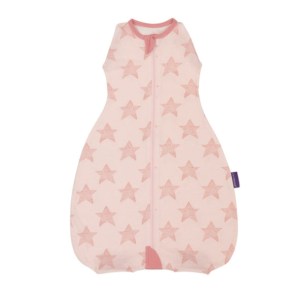 Clevamama 3 in 1 Nite Nite Romper & Sleeping Bag - 1 Tog - Pink