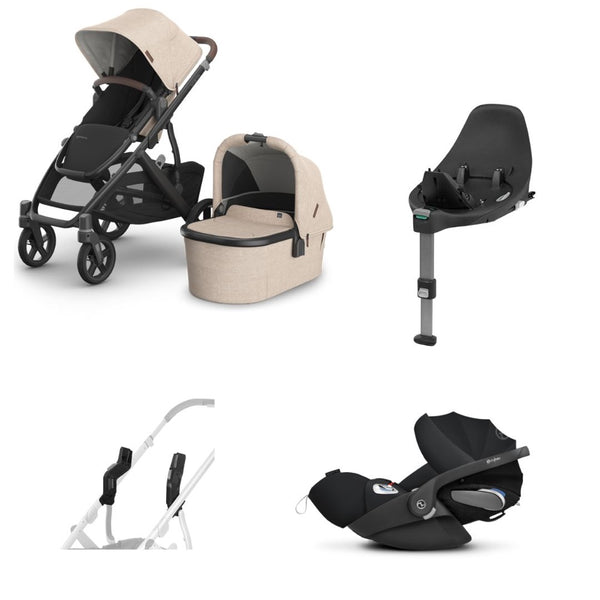 Uppababy Vista V3 & Cybex Cloud T & Base T Bundle
