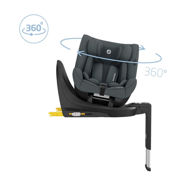 Maxi-Cosi Quartz 360 Car Seat  & Base– Full Graphite