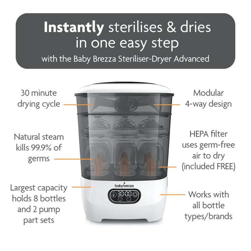 Why We Love the Baby Brezza One Step Sterilizer and Dryer