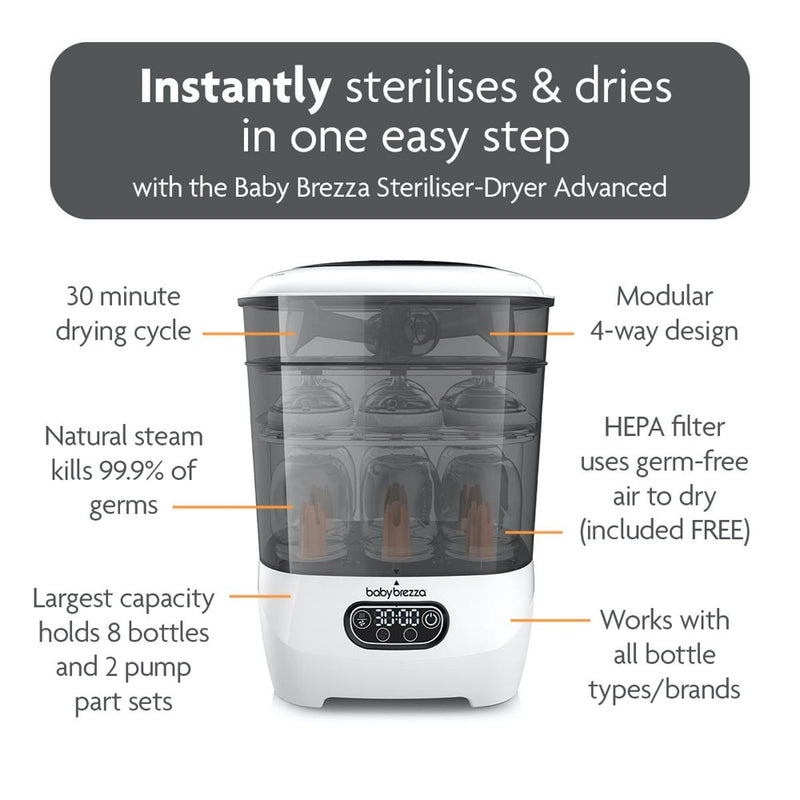 Baby Brezza One Step Food Maker Deluxe – Bumpstart Babyshop