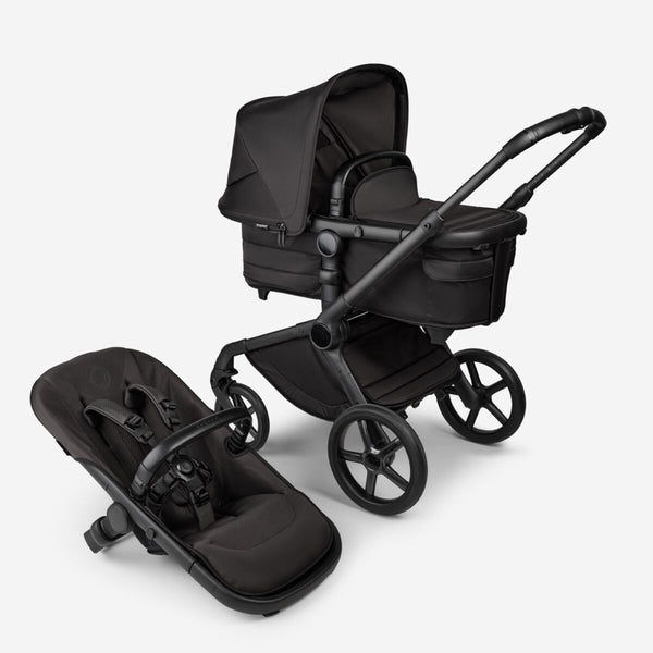 Bugaboo Fox 5 Complete Noir Limited Edition Midnight Black & Footmuff