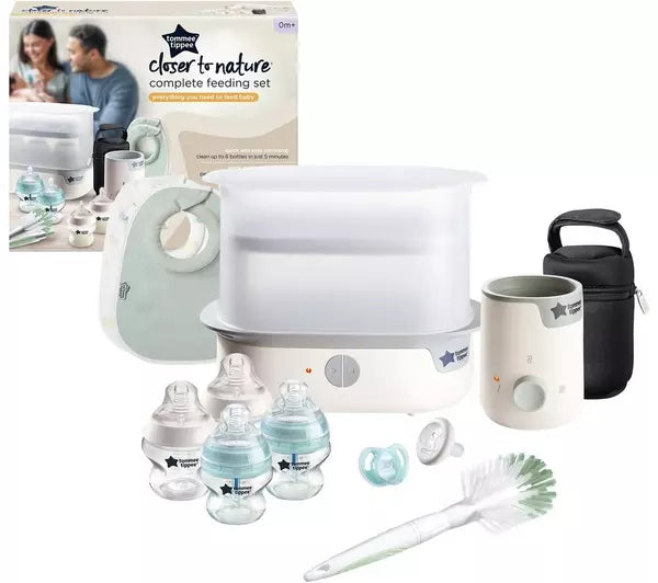 Tommee tippee closer to best sale nature complete starter kit