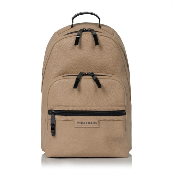 Tiba + Marl Changing Elwood Backpack Taupe