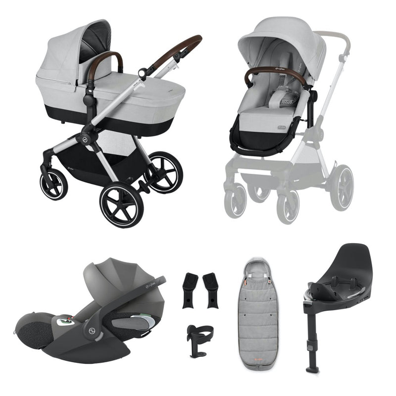 bugaboo fox cybex cloud z Cybex EOS Lux 2-in-1 Pushchair Bundle Cloud T i-Size– Baby Moon Baby Shop