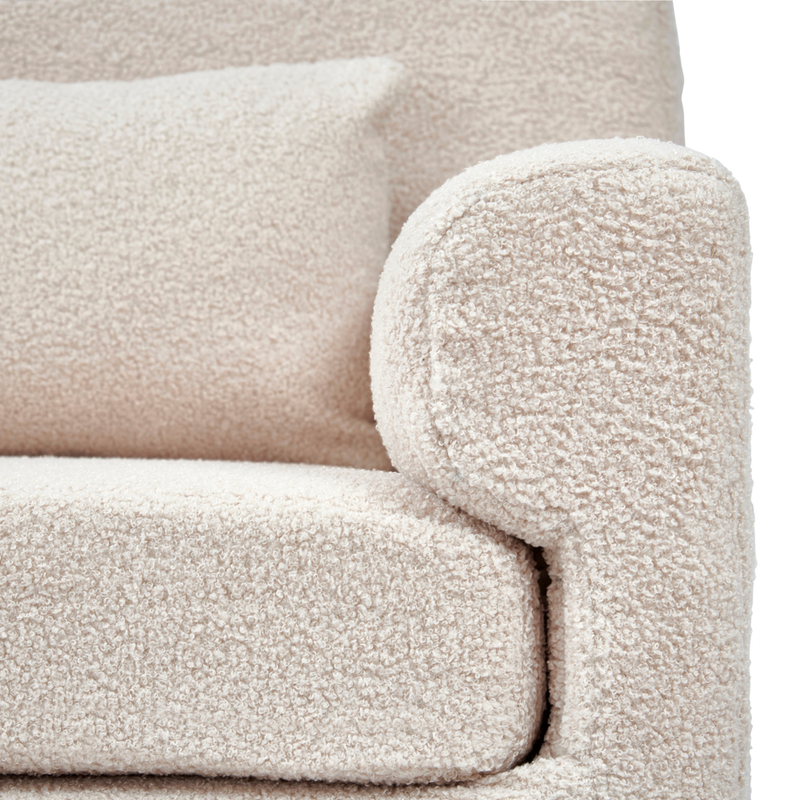 Gaia Serena Rocking Nursing Chair Biscuit Boucle Baby Moon Baby Shop