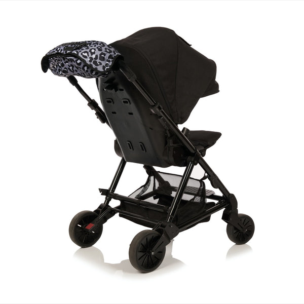 Tiba + Marl Universal Buggy Handmuff Grey / Black Leopard