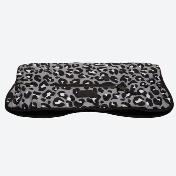 Tiba + Marl Universal Buggy Handmuff Grey / Black Leopard