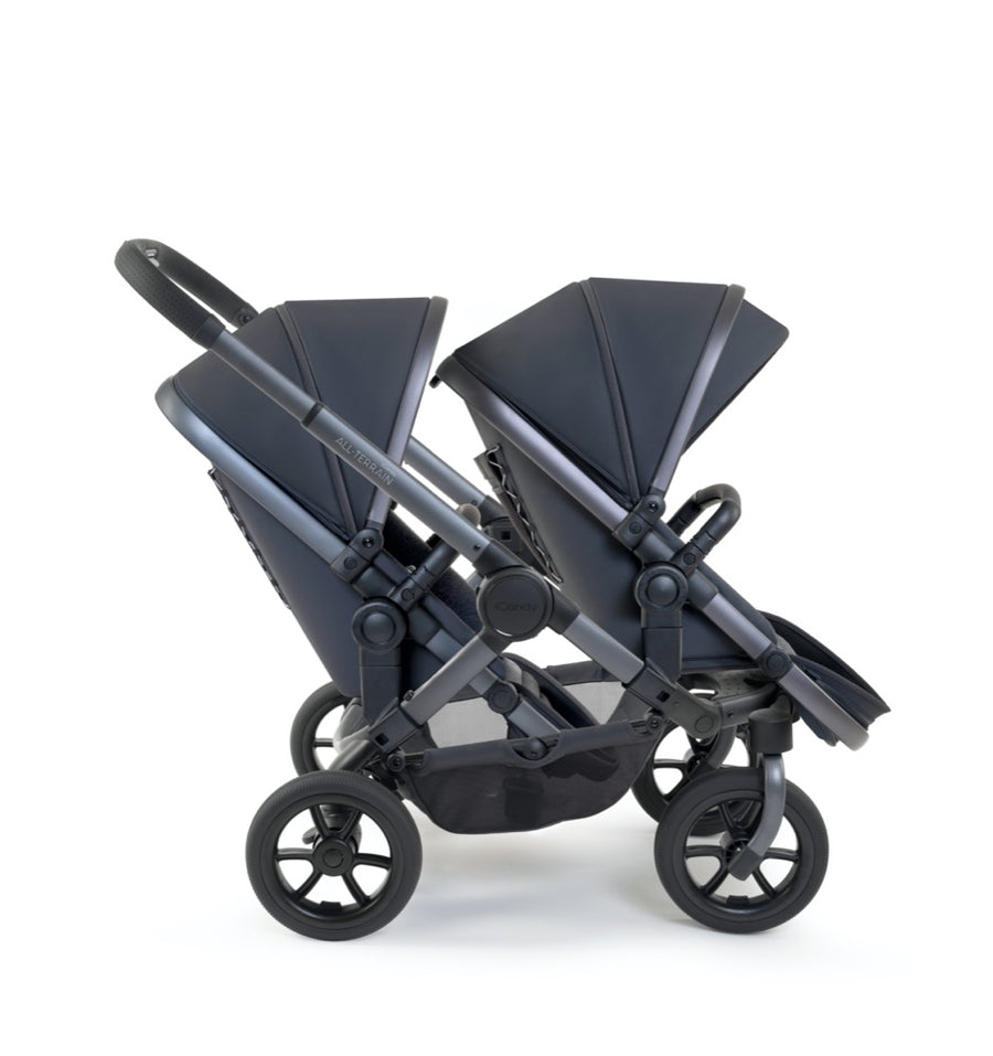iCandy Peach All Terrain 7 Storm Double Pushchair Baby Moon Baby Shop