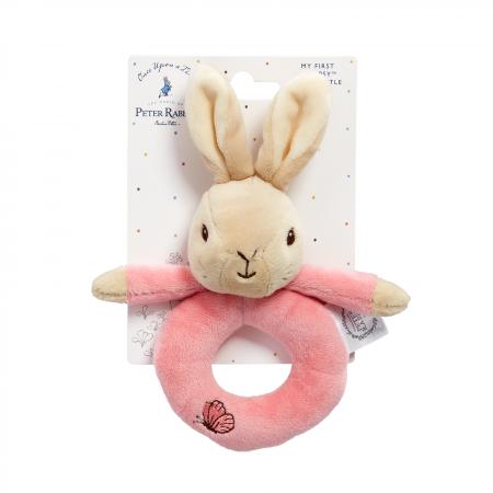 Flopsy Bunny Plush Ring Rattle