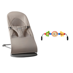 Babybjorn Bouncer Balance Soft Tri Fabric ( Plus Free Toy Bar)