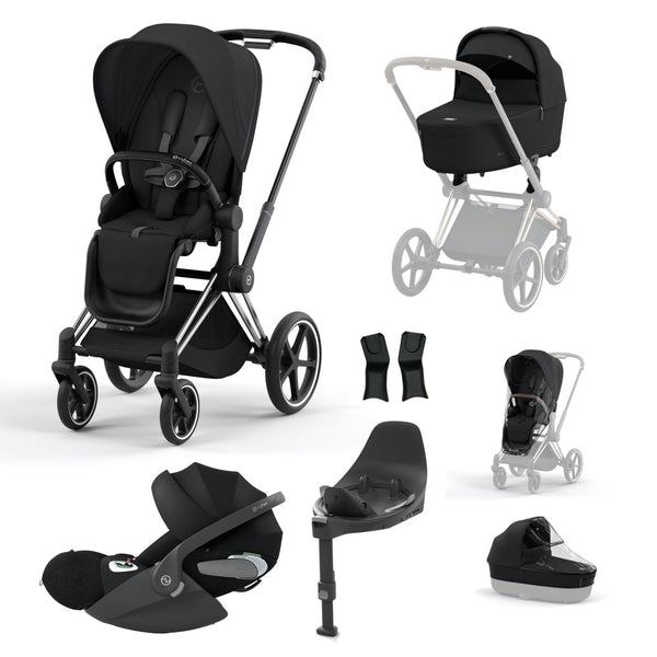 Cybex Priam New Generation LUX Travel Bundle w/ Cloud T & Base T