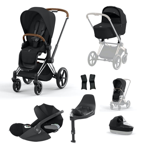 Cybex Priam New Generation LUX Travel Bundle w/ Cloud T & Base T