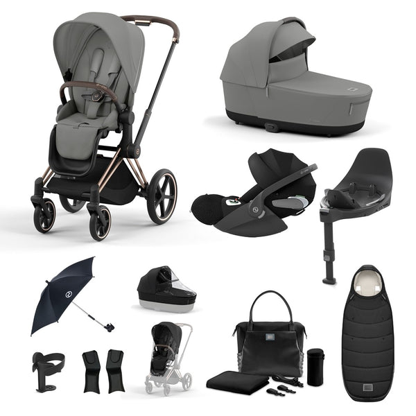 Cybex Priam 2025 Planinum Bundle - Rose Gold