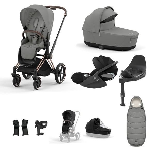 Cybex Priam 2025 Platinum Bundle - Rose Gold
