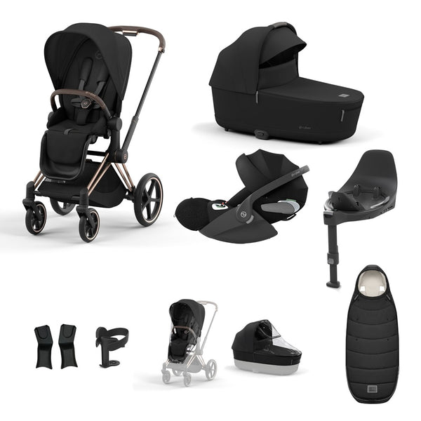 Cybex Priam 2025 Platinum Bundle - Rose Gold