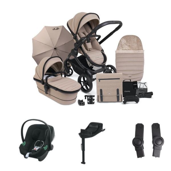 ICandy Peach 7 Cookie Complete Bundle with Cybex Aton B2 & Base
