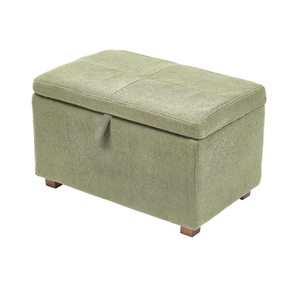 Gaia Serena Footstool - Sage Bouclé