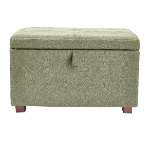 Gaia Serena Footstool - Sage Bouclé