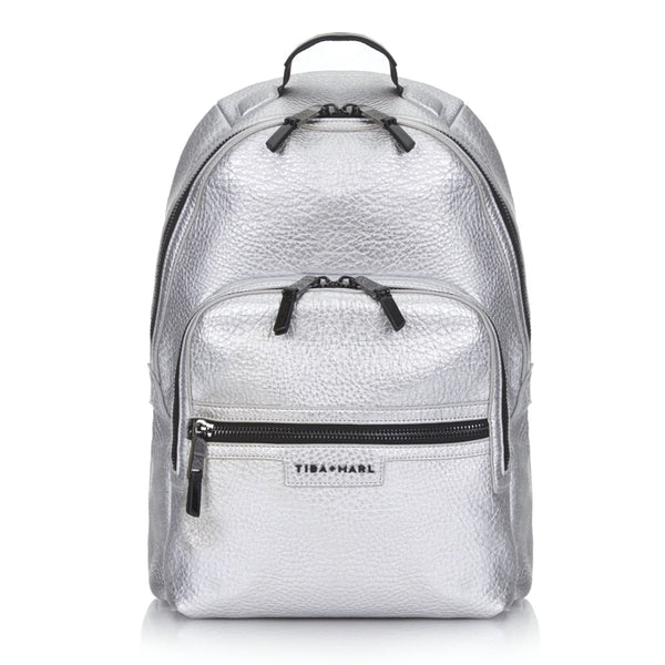 Tiba + Marl Elwood Changing Backpack Silver