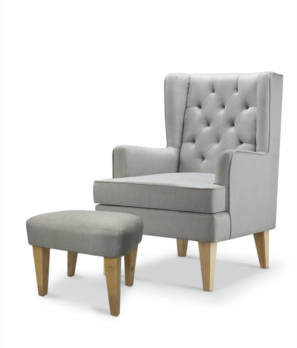 Babylo Soothe Easy Chair & Rocker and Footstool