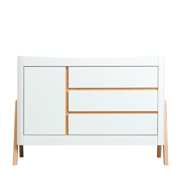 Gaia Baby Hera Dresser Scandi White / Natural