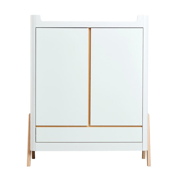 Gaia Baby Hera Wardrobe Scandi White & Natural