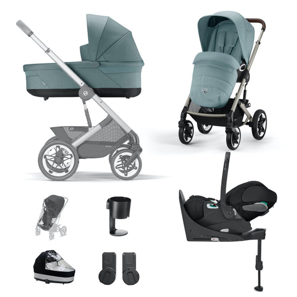 Cybex Talos S Lux 10 Piece Cloud T  i-Size Bundle