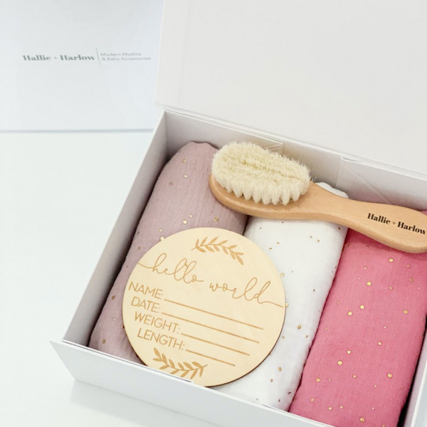 Hallie & Harlow Muslin Gift Box