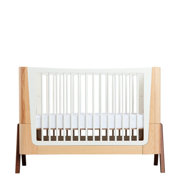 Gaia Baby Hera Complete Sleep Cot-Bed: Natural / Walnut