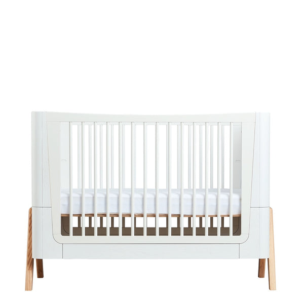 Gaia Baby Hera Complete Sleep Cot-Bed: Scandi White & Natural