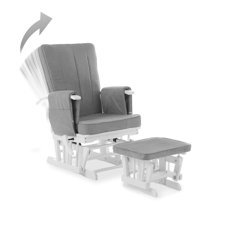 Nursery glider cheap and recliner