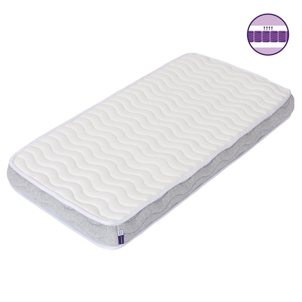 Clevamama Premium Deluxe ClevaFoam® Pocket Sprung Mattress Cot Bed (140 x 70)