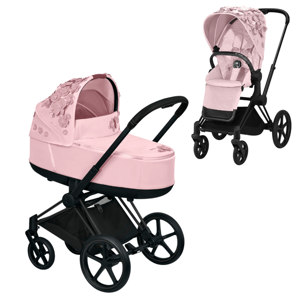 Cybex Priam Pushchair & Carrycot - Simply Flowers