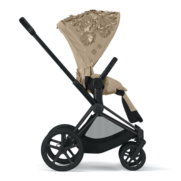 Cybex Priam Simply Flowers Travel Bundle - Nude Beige